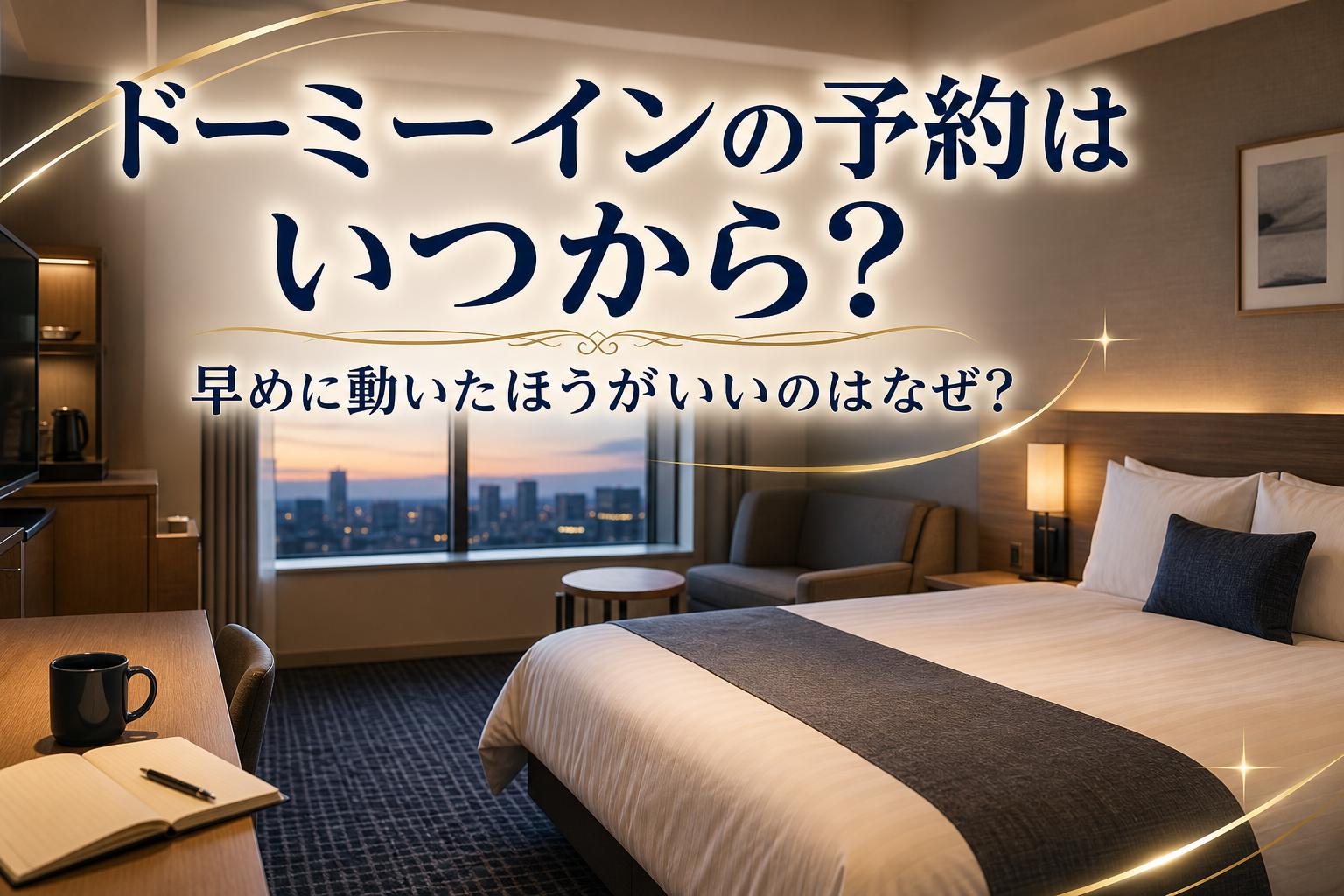 早めに動いたほうがいいのはなぜ?